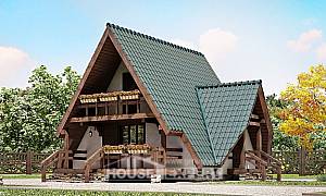 Проекты домов с мансардой