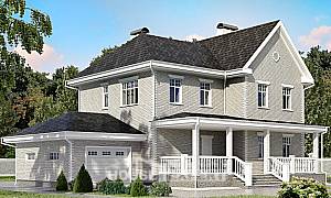 Проекты домов с гаражом