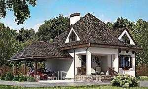 Проекты домов с мансардой