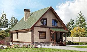 Проекты домов с мансардой